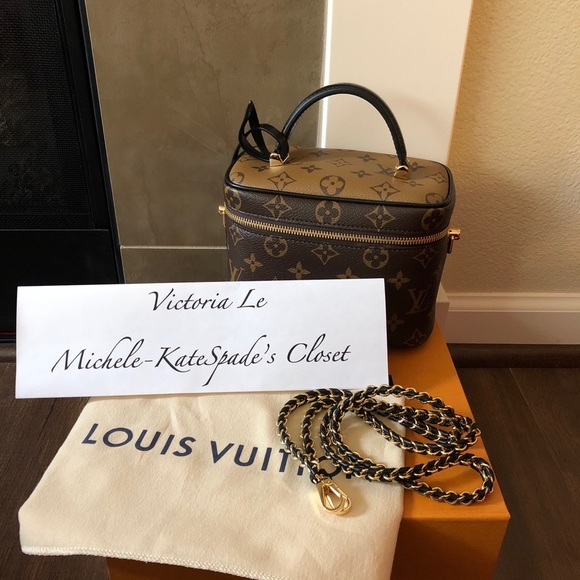 SOLD New Full Set Louis Vuitton Vanity Pm bag - Picture 3 of 13